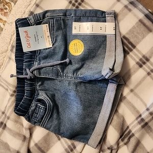 Little girl's jean shorts